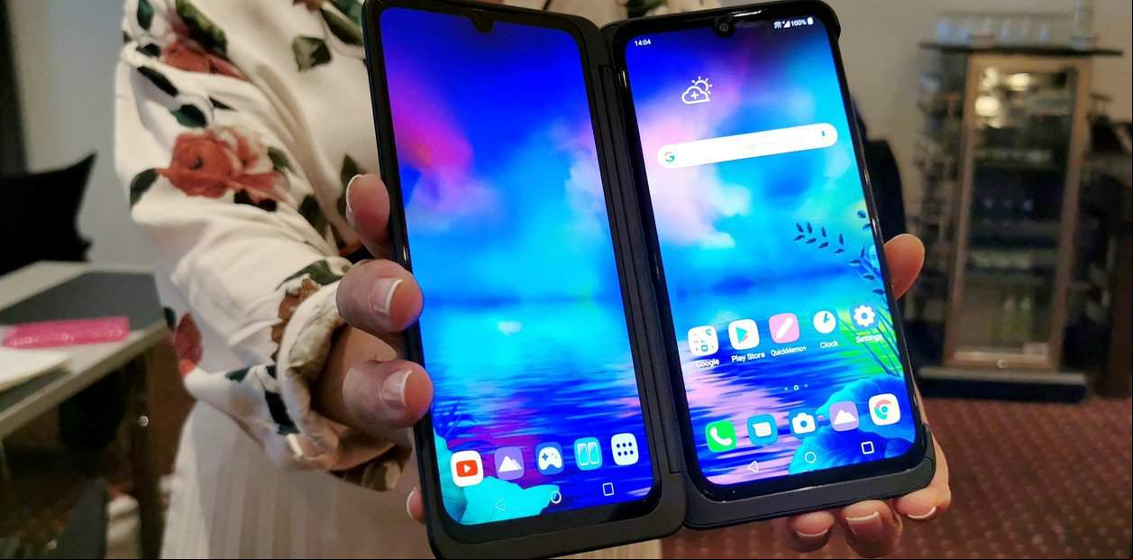 Pantalla dual LG G8X ThinQ: una alternativa a las pantallas plegables