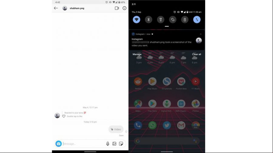 Todo lo que necesitas saber sobre las notificaciones de capturas de pantalla de Instagram