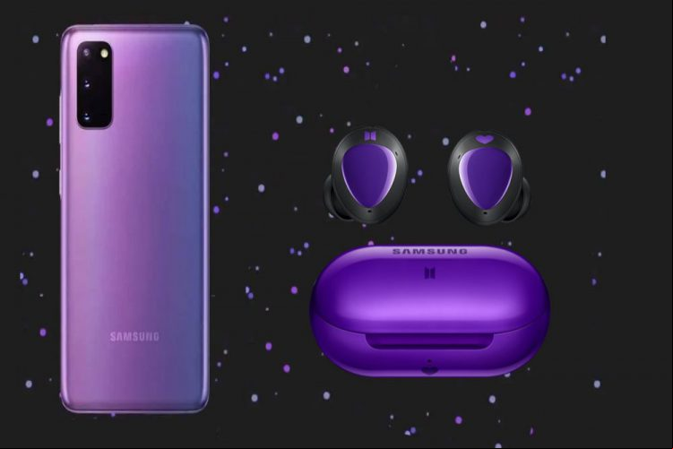 Samsung lanzará Galaxy S20+ BTS Edition en morado