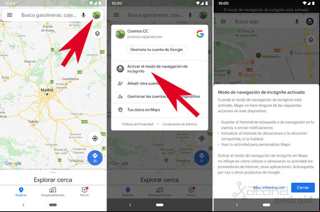 modo privado en tus aplicaciones Android